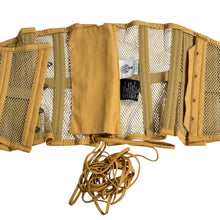 Load image into Gallery viewer, Orchard Corset Goldenrod Mesh Waspie Underbust Corset Size 36
