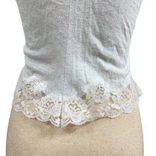 Load image into Gallery viewer, VTG 1970s Lily of France Lace Camisole Top Union Made USA Sleepwear Lingerie Small
