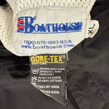 Load image into Gallery viewer, VTG Boathouse Gore-Tex Black Hooded Windbreaker Jacket XL Waterproof USA

