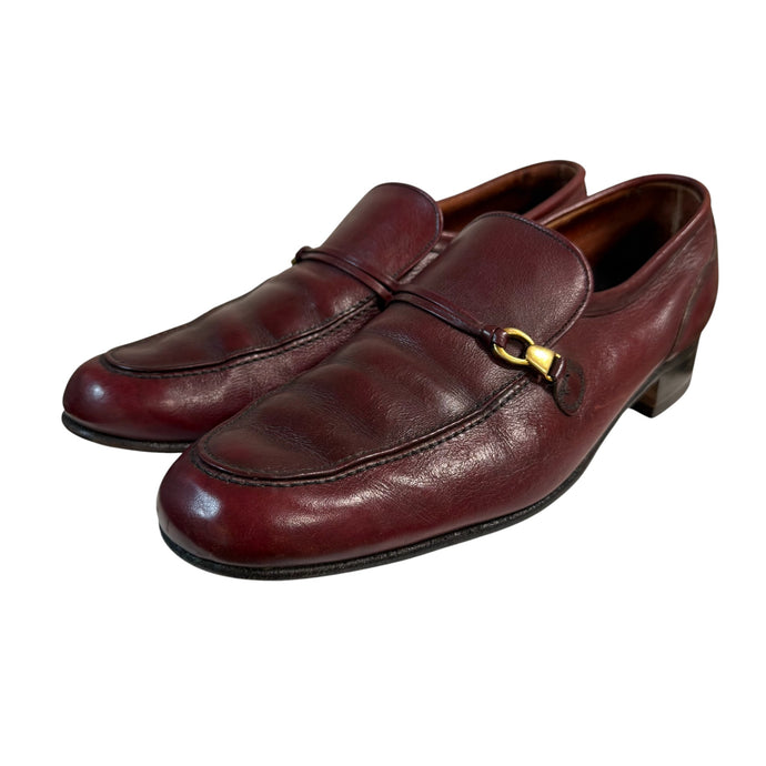 Vintage Johnston & Murphy 80s Leather Loafers Size 10.5D