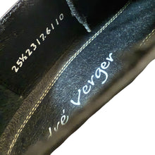 Load image into Gallery viewer, 90s André Verger Black Leather Cap Toe Oxford Dress Shoes Men’s 10

