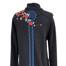 Load image into Gallery viewer, Vintage 90s Johnny Was JWLA Embroidered Tunic Sweater Size Medium
