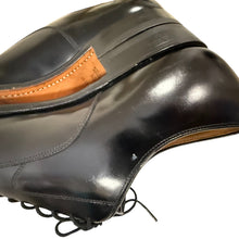 Load image into Gallery viewer, Johnston &amp; Murphy Handcrafted Black Leather Cap Toe Oxfords Size 10
