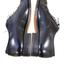 Load image into Gallery viewer, Johnston &amp; Murphy Handcrafted Black Leather Cap Toe Oxfords Size 10
