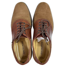 Load image into Gallery viewer, Johnston &amp; Murphy Sheepskin Saddle Oxford Shoes Size 9M
