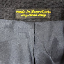 Load image into Gallery viewer, 80s Egon Von Fursterstenberg for Men Navy Blue Blazer Size 40R
