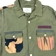 Load image into Gallery viewer, Scotch &amp; Soda Sun Up Patchwork Shirt Jacket Men’s Large Amsterdam Courture
