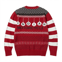 Load image into Gallery viewer, Unisex Indian Motorcycle Headdress Christmas Sweater

