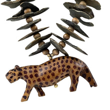 Load image into Gallery viewer, Carved Vintage Safari Necklace 29&quot;
