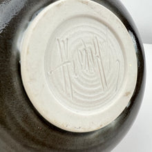 Load image into Gallery viewer, Vintage Funnel Lid Tea Pot with Bamboo Handle SIgned
