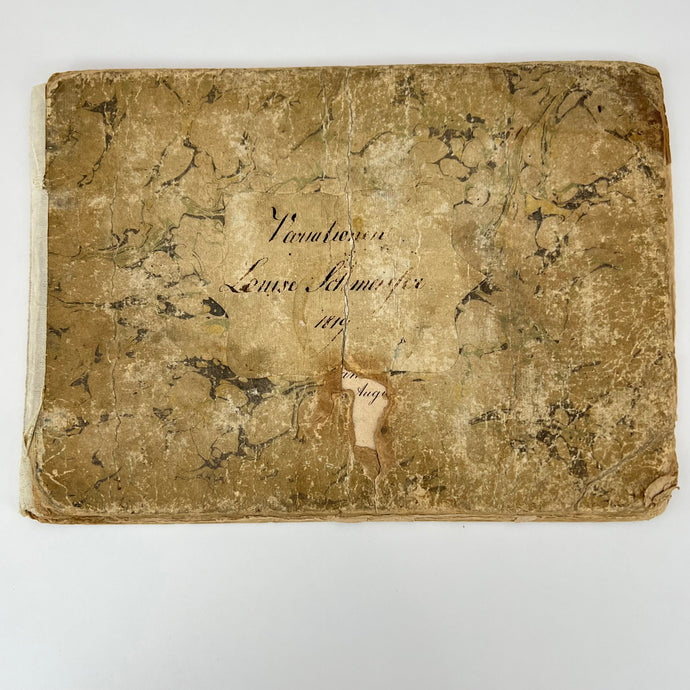 Antique Music Sheets Germany 19th Century An Opera for the Schweitzer family 1819