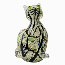 Load image into Gallery viewer, Vintage Glass Cat Paperweight
