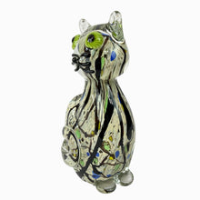 Load image into Gallery viewer, Vintage Glass Cat Paperweight
