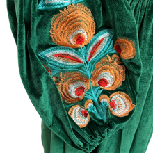 Load image into Gallery viewer, Embroidered Peasant Dress 3XL
