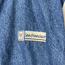 Load image into Gallery viewer, Vintage Fruit Of The Loom Super Cotton Varsity Jacket San Francisco Size XL

