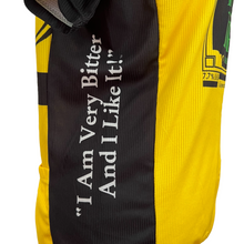 Load image into Gallery viewer, Canari Yellow &amp; Black Cyclist Shirt Stone Ruination IPA Size Large
