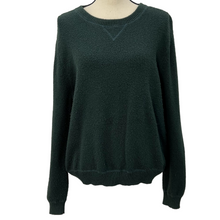 Load image into Gallery viewer, LEVIS Made &amp; Crafted Crew Green Pullover Knit Sweater - XL 
