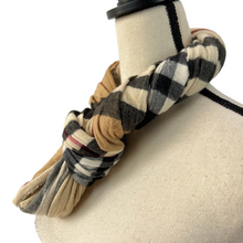 Load image into Gallery viewer, Dillard&#39;s Plaid Infinity Scarf Made in Germany
