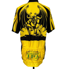 Load image into Gallery viewer, Canari Yellow &amp; Black Cyclist Shirt Stone Ruination IPA Size Large
