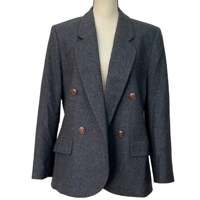 Vintage Pendleton Double Breasted Wool Blazer Size 10