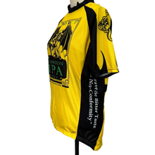 Load image into Gallery viewer, Canari Yellow &amp; Black Cyclist Shirt Stone Ruination IPA Size Large
