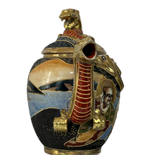 Load image into Gallery viewer, Satsuma Hand Painted Dragon Tea Service for one
