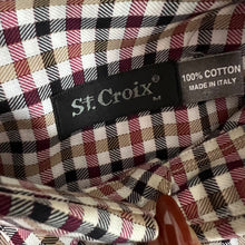Load image into Gallery viewer, St. Croix Button Down Shirt Size XL Chest 46&quot; Made in Italy
